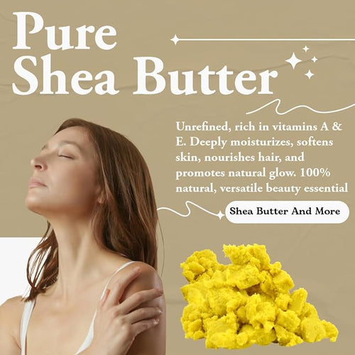 African Shea Butter 32 oz Yellow