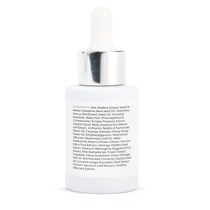 Luxe Drops Nighttime Facial Oil Moisturizer, Anti Aging Skin Care for Mature Skin with Bakuchiol Retinol Alternative, Lightweight, Silky Face Oil for Women Anti Aging