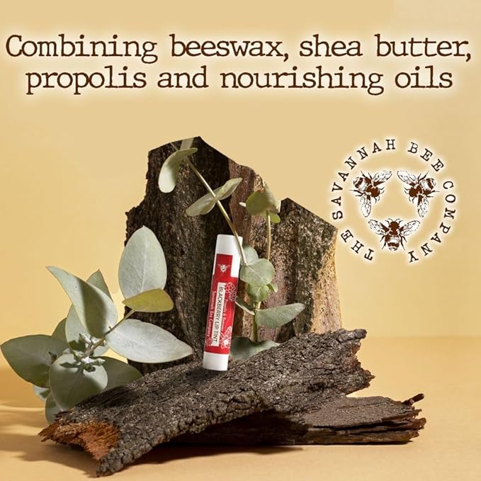 Savannah Bee Company Blackberry Extract Lip Tint - Bees Wax Propolis Extract Moisturizing Lip Tint