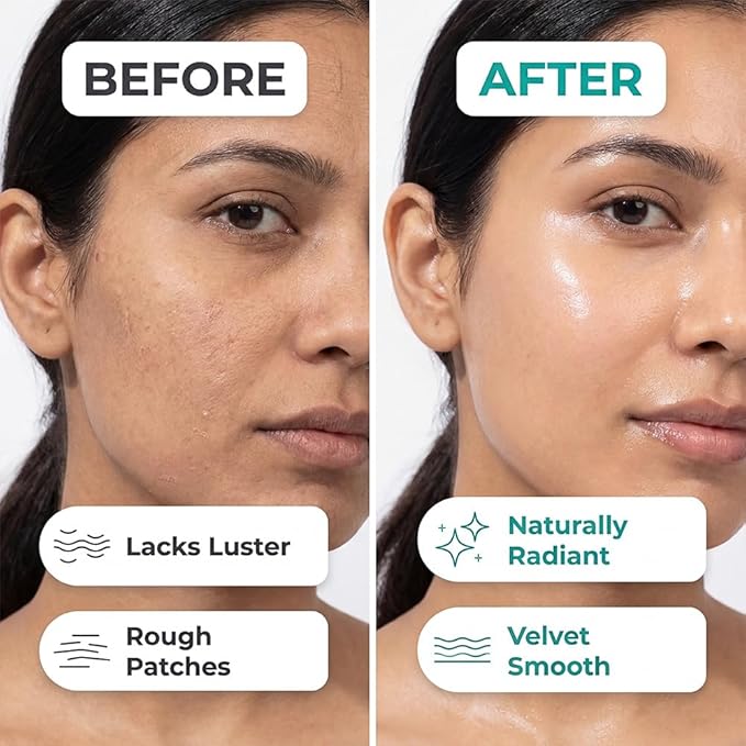 Mambino Organics Fresh Glow 3-In-1 Face Scrub – All Natural Exfoliating Face Wash 1.7 Ounces (2-PACK)