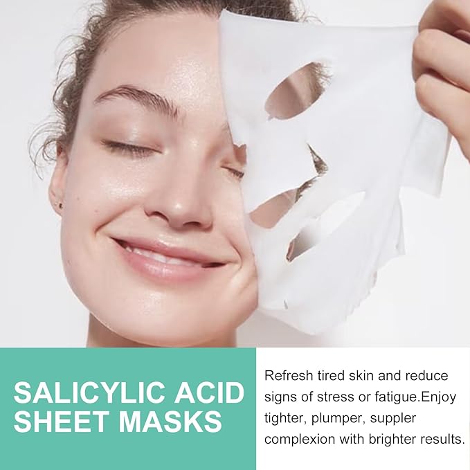 Facial Masks Skincare for Women,Moisturize Face Mask Sheet for Girl,Hydrating Face Mask for All Skin Types,Dry Skin & Sensitive Skin (10-Packs)