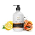 SAIF AL FARES Papaya and Lemon Body Lotion Alcohol Free & Paraben Free with Papaya and Lemon Scent made with Emollients, Vitamin E, Vitamin B5 & Natural Extracts 16.9 Fl Oz