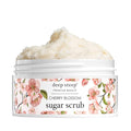 Deep Steep Sugar Scrub, Cherry Blossom, 8 oz – Exfoliating Body Scrub with Organic Coconut Oil, Shea Butter & Argan Oil – Vegan, Clean Beauty, Smooth, Soft & Nourished Skin