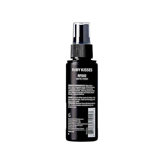 Ruby Kisses 24Hr Never Touch Up Matte Finish Setting Spray 1.69 Fl Oz