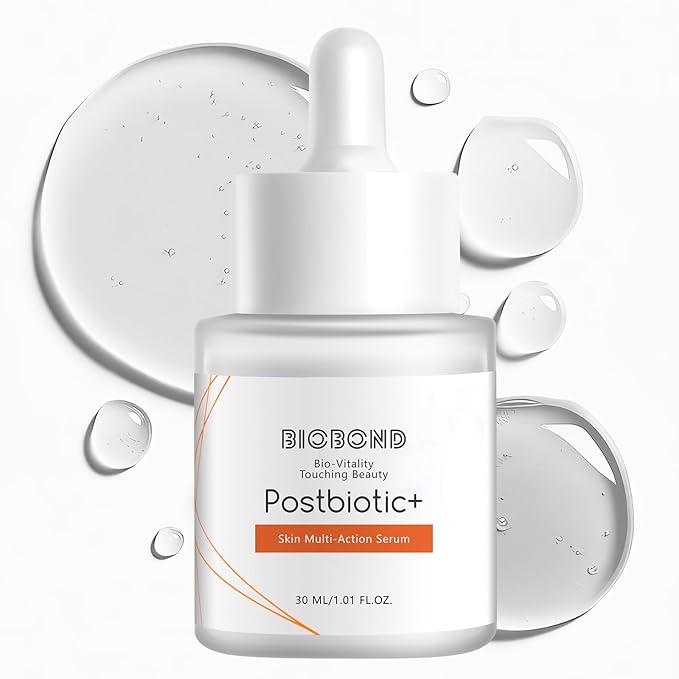 Multi-Action Serum with Hyaluronic Acid, Centella & Peptides, For Radiant Glow, Barrier Support, Hydration & Soothing, Lactobacillus Postbiotic Daily Facial Booster for All Skin Types, 1 Fl Oz