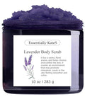 Lavender Salt Scrub 10 oz – Natural Exfoliating Body Scrub with Dead Sea & Sea Salt, Moisturizing Oils for Smooth, Soft, Radiant Skin, Spa-Quality, Paraben-Free