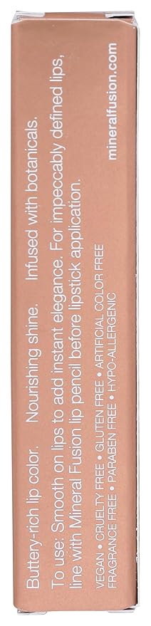 Mineral Fusion Lipstick Butter, Honeysuckle, 0.06 Ounce