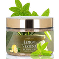 Lemon Verbena Natural Body Scrub – Exfoliating & Hydrating Scrub for Smooth, Radiant Skin, 12 oz