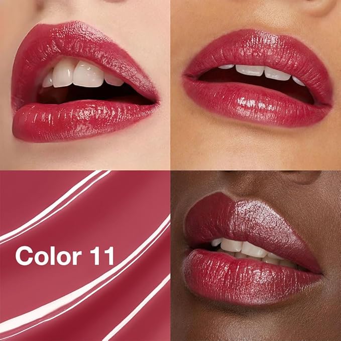 Mauve Nude Tinted Lip Balm, Hydrating Sheer Soft Matte Finish Lipstick for Women, Creamy Natural Color Lip Tint Balm Lightweight And Non-greasy Lip Glow Long Lasting Waterproof for Dry Lips 11#