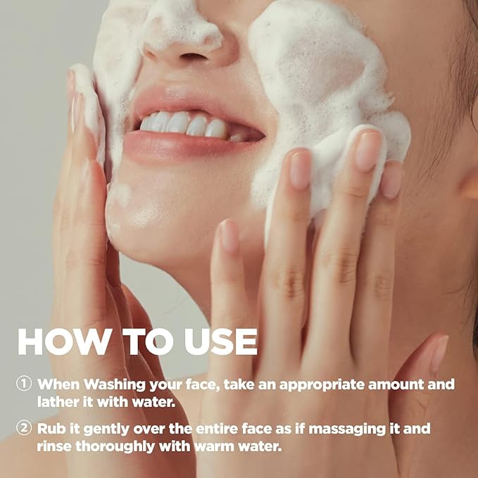 HYGGEE Soft Reset Green Cleansing Foam - Gentle Face Wash with Tea Tree Extract, Ultra Micro Bubbles Mild Facial Cleanser for Sensitive Skin - Soothes & Moisturizes Irritated, 5.07oz.