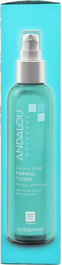 Andalou Naturals Coconut Water Firming Toner, 6 Ounce