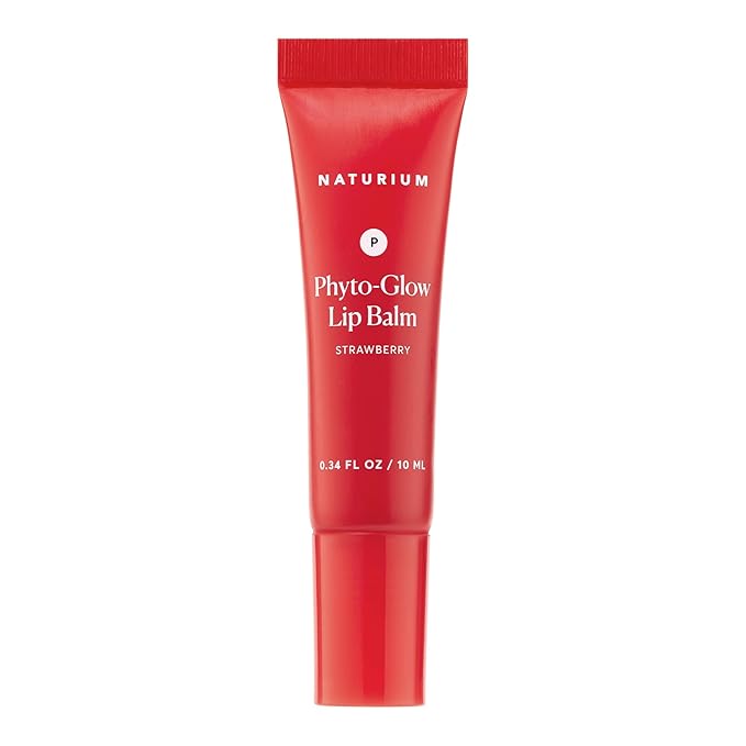 Naturium Phyto-Glow Lip Balm 0.34 oz Strawberry