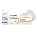Turmeric + Vitamin C Eye Cream, Turmeric Under Eye Cream for Dark Circles and Puffiness, Anti Aging Cream Correction for Puffy Eye Bags Fine Lines Dark Circles Wrinkles Eye Firming Even Skin Tone