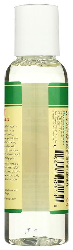 Witch Hazel Toner Geranium Rosehip, 2.25 fl oz