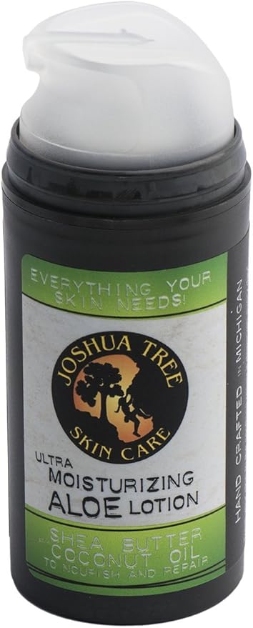 JOSHUA TREE Natural Ultra Moisturizing Lotion with Organic Aloe, Shea Butter, and Coconut Oil