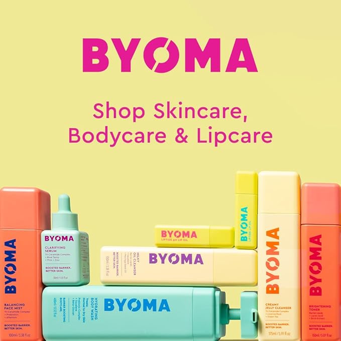BYOMA Melting Balm Facial Cleanser - Buttery Soft Cleansing Balm for Skin Barrier Repair - Tri-Ceramide Face Wash for Sensitive Skin & All Skin Types - Deeply Hydrated Skin, No Oily Residue - 2.12 oz