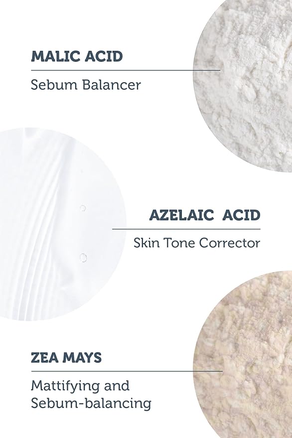 The Purest Solutions Fruit Enzyme Powder Cleanser (0.2% Azelaic Acid & 0.2% Malic Acid) - Pore Cleaning & Skin Regeneration - All Skin Types - Vegan | Cruelty Free | Eco Friendly (1.94 oz)
