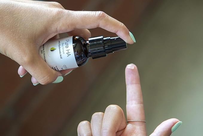 Hyalogic Pure HA Face Serum 1 oz with 1 Hyaluronic Acid Facial Mask - Sensitive Skin - Deep Hydrating, Moisturizing Topical, 1oz Pump - For Women & Men - Rejuvenate & Moisturize