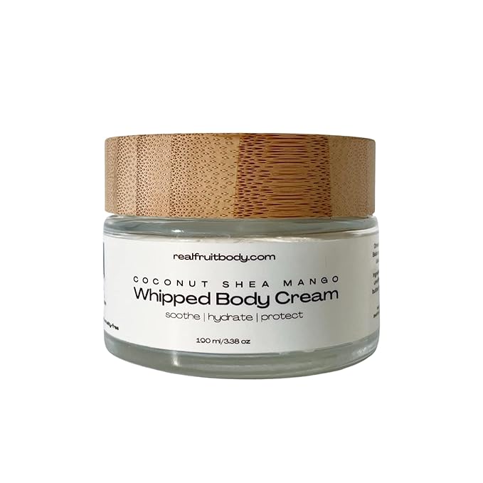 Real Fruit Body® Coconut Shea Mango Whipped Body Cream - 3.38 Ounce | 100ml