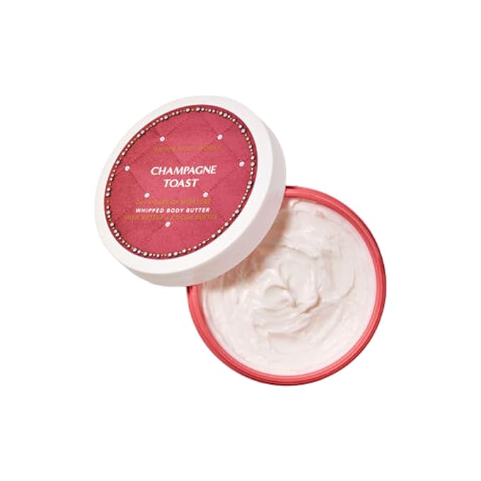 Bath and Body Works Body Care 24+ Hours Moisture Body Butter - w/Shea & Coco Butter - 6.5 oz (Champagne Toast)