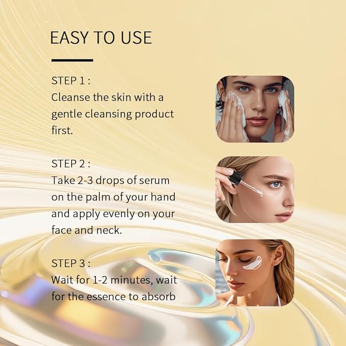 Bakuchiol Retinol Alternative Face Serum - With Niacinamide, Hyaluronic Acid & Vitamin E for Wrinkle Reduction Skin Firming & Smoothing, Sensitive Skin Care (1 fl.oz / 30ml)