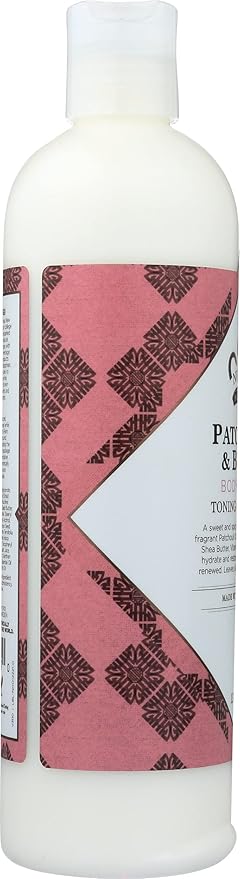 Nubian Heritage Body Lotion with Shea Butter and Rose Hips Lotion PATCHOULI & BURITI,13 fl oz