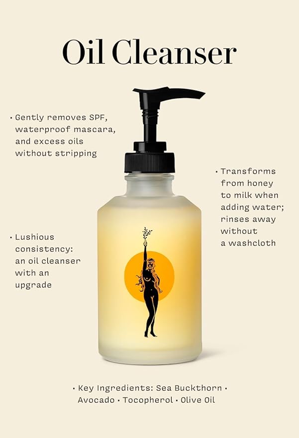 WONDER VALLEY - Oil Cleanser | Vegan, Cruelty-Free, All Skin Types | Cleanses and Hydrates All Skin Types (6.8 fl oz | 200 ml)