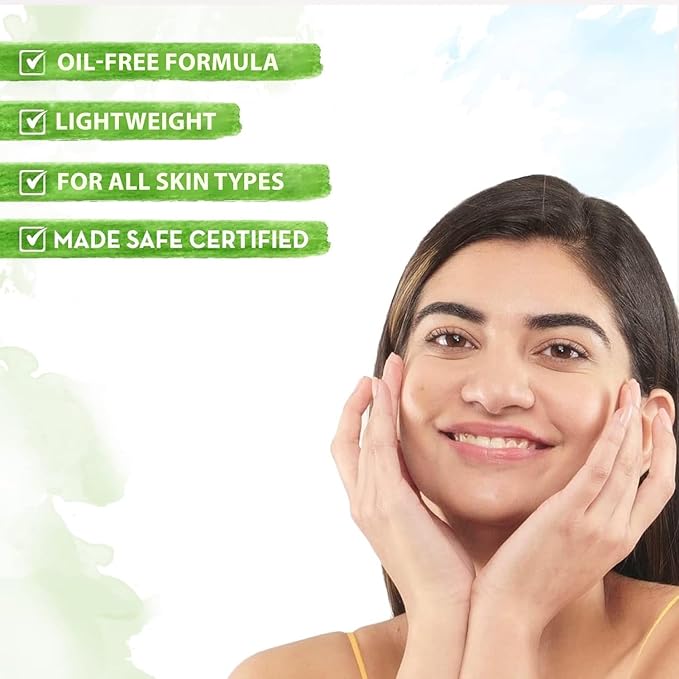 MAMAEARTH Rice Water Oil Free Face Moisturizer | 2.82 Oz/80g