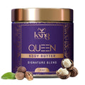 KXNG Cosmetics Organic Shea Body Butter – 4oz | Luxury Body Cream for Women with Shea, Cocoa, Mango & Coconut Oil | Deep Moisturizing Care for Hands, Feet & All Skin Types – Queen