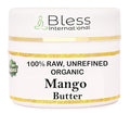 Organic Raw Mango Butter 100% Pure,Natural & Unrefined| Skin Moisturizer For Face, Body & Hair| 4 OZ/115 GM Ivory / White Grade A | DIY Creams, Balms, Lotions, Soaps| Softens Dry & Tough Skin