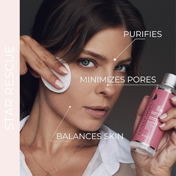 Clarifying Toner - Sweden’s #1 skin care brand* Glow BHA + PHA Pore-Tight Facial Toner - Mild Exfoliating Toner with Hyaluronic Acid, Green Tea, Citric Acid + Tea Tree. 120ml