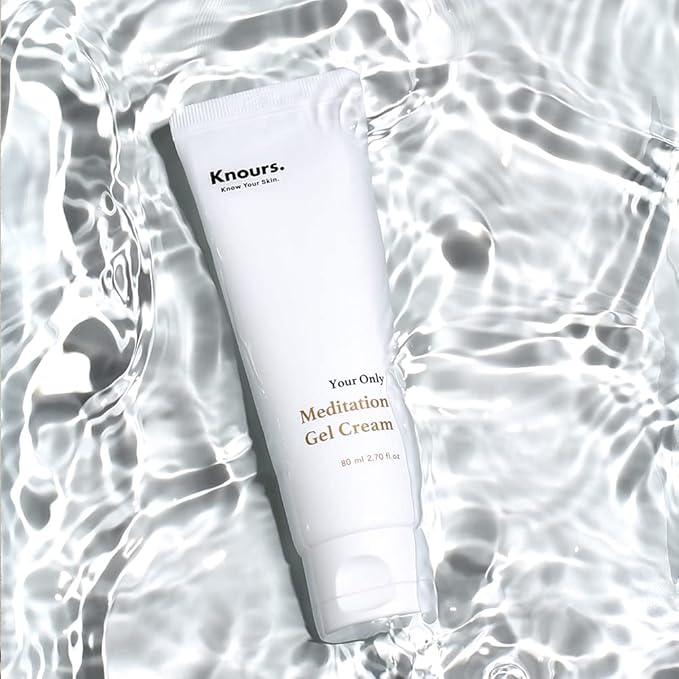 Light Weight Water Based Gel Moisturizer, Vegan Peppermint Squalane & Ceramide NP Hydrating Soothing Cooling (80ml 2.7 fl oz.)