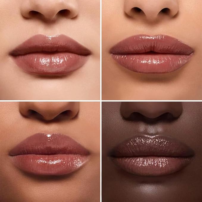 Black Cherry Nude Tinted Lip Balm, Sheer Hydrating Lipstick for All Skin Types - Natural Moisturizing Lip Tint, Long Lasting Waterproof