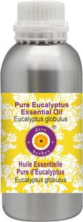 Deve Herbes Pure Eucalyptus Essential Oil (Eucalyptus globulus) Steam Distilled 630ml (21 oz)