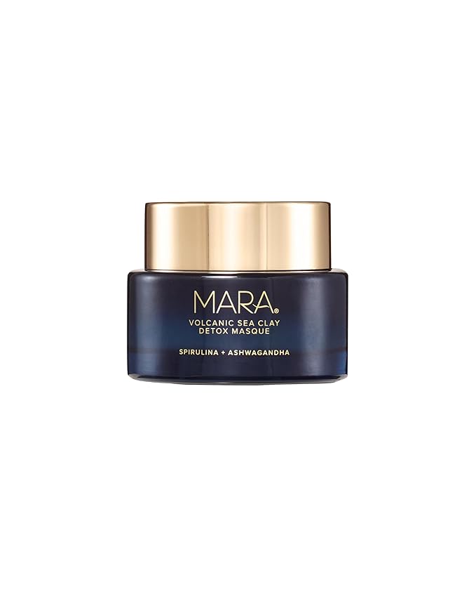 MARA Volcanic Sea Clay Detox Mask – Pore Clearing Face Mask with Kaolin, Bentonite & Sea Clay – Clarifying Clay Mask to Exfoliate, Detox & Smooth Skin Without Drying (1.69 oz / 50 ml)