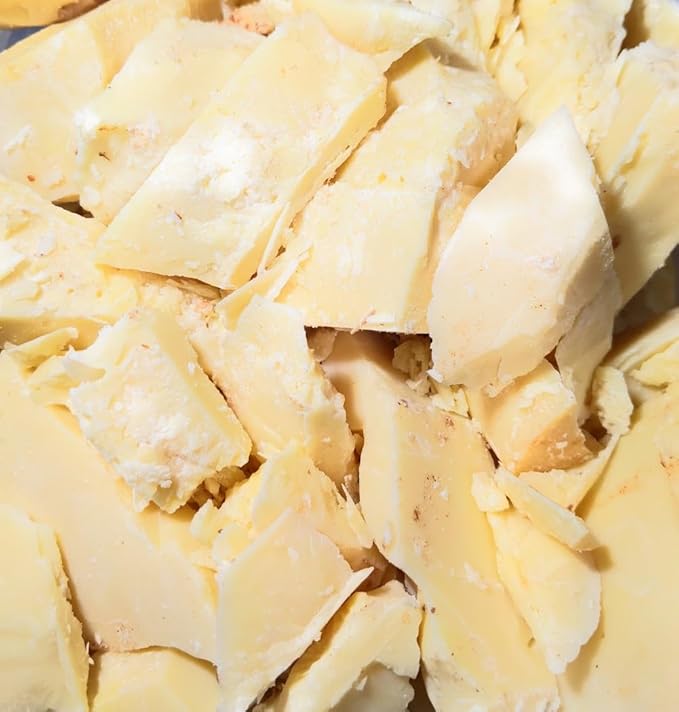 Jungle Cat Cacao Organic Belizean Cocoa Butter - 8oz - Pressed From Fresh Roasted Cacao - Tropical Aroma - Food Grade