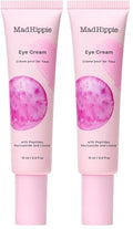 Mad Hippie Eye Cream - Anti-Aging Under Eye Cream for Dark Circles and Puffiness with Niacinamide, Peptides, Kakadu Plum & Licorice, Eye Treatment with Skin-Brightening Vitamin C, 0.5 Oz (Pack of 2)