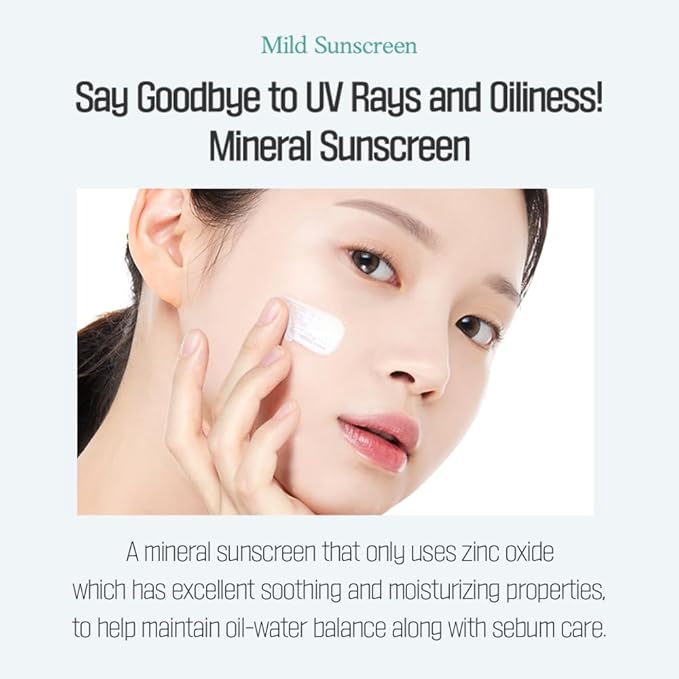 ETUDE Sunprise Sunscreen Mild Sun Milk SPF 50+ / PA++++ (55ml) | Sebum-free, Non-Sticky, Long Lasting Protection, 100% Mineral Korean Sunscreen for sensitive skin | perfect for Coachella Essentials
