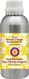 Deve Herbes Pure Blood Orange Essential Oil (Citrus sinensis) Steam Distilled 630ml (21 oz)