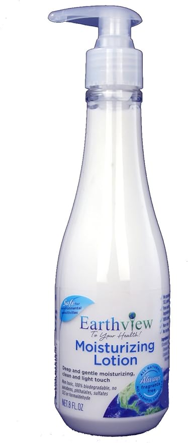 Lotion, Fragrance Free Lotion, 8 oz, Rich, Luxurious- Designed for Environmental Sensitivities (MCS, EI, MI)