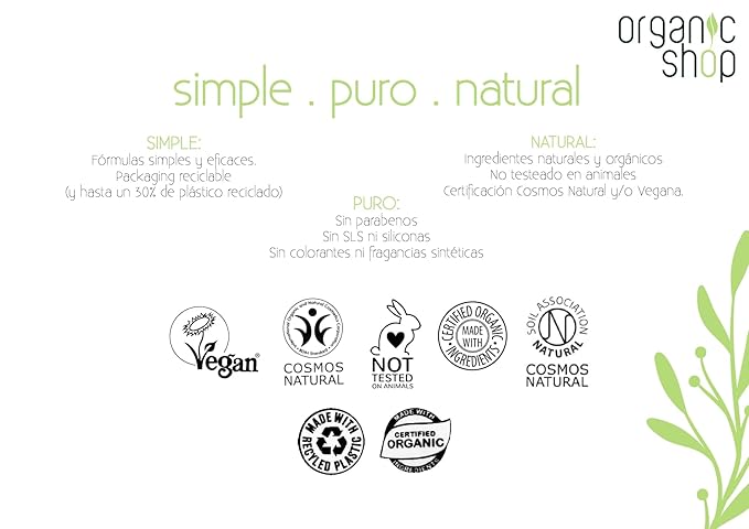 Organic Shop Avocado and Aloe Deep hydration Face Mask All Skin Types 2.54 fl oz