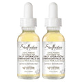 SheaMoisture Coconut Oil for Face - Daily Hydration Overnight Face Oil with Coconut Milk & Acacia Senegal, Argan Oil for Skin, Organic Shea Butter, Hydrating, Vitamin E, 1 Oz (Pack of 2)