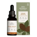 Juicy Chemistry Argan Oil, 30 ml | Pure, Cold-pressed & Organic Argan Oil for Moisturising Skin & Managing Dry, Frizzy Hair | Ecocert Certified Organic for Men & Women | Cruelty-free & 100% Vegan