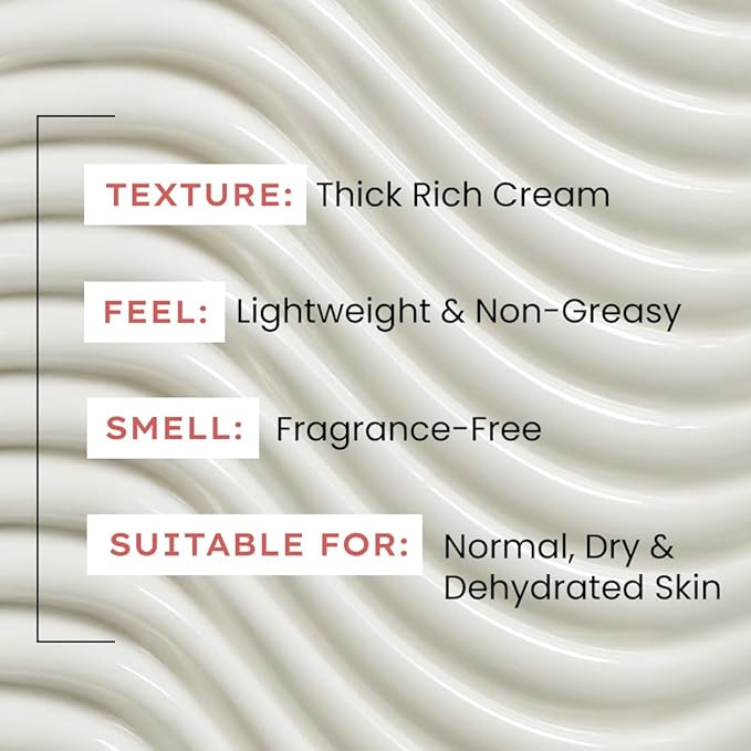 Hyphen 10% Heartleaf Extract & 7% Ceramides-NMF Face Cream Moisturizer | Rich Pillow Cream For Hydration, Deep Nourishment & Barrier Repair | For Dry Skin, Normal Skin & Sensitive Skin- 50ml