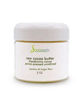 Soapeauty Cocoa Butter Raw Unrefined Non-Deodorized | 100% Pure Natural | Body, Hair & DIY Recipes, Lip Balms, Lotions, Creams, Stretch Marks | Non GMO, No Preservatives, Vegan | 2 oz