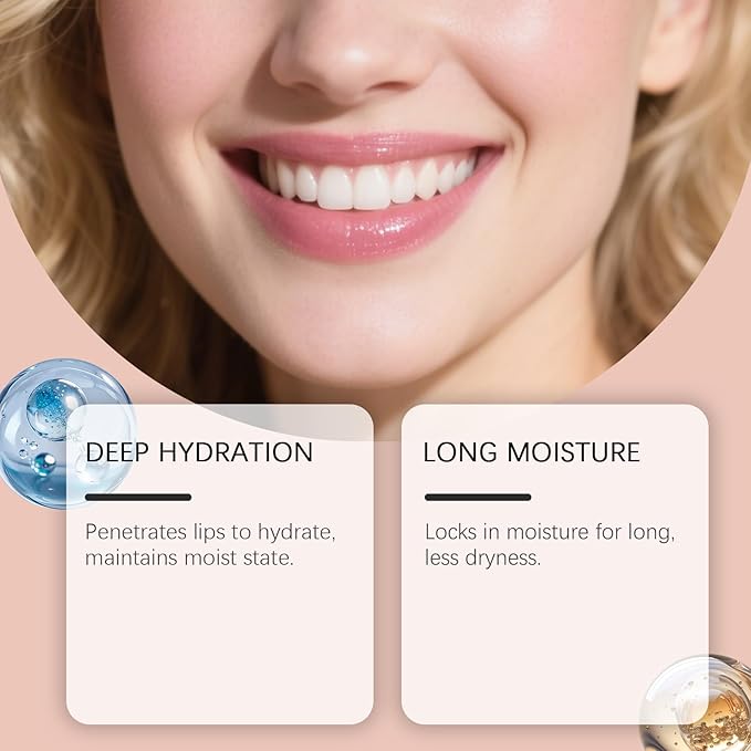 Lip Mask for Overnight Repair - Hydrating Lip Sleeping Mask with Vitamin E & Coconut Extract - Moisturizing Lip Balm Pack for Dry Lips, Non-Sticky Honeybalm Formula (Strawberries)