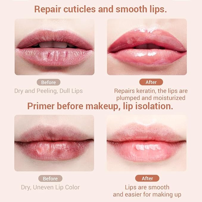 Honey Lip Balm Sleeping Lip Mask, Hydrating Propolis Lip Sleeping Mask, Moisturizing & Prevention Dry and Cracked Lip Scrubs Exfoliator, Lip Repair Nourishes the Lip Skin