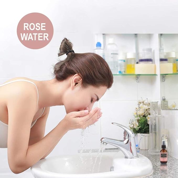 Karma Organic Pure Rose Water Spray Natural Face Toner Anti Toxic Skin Fresher