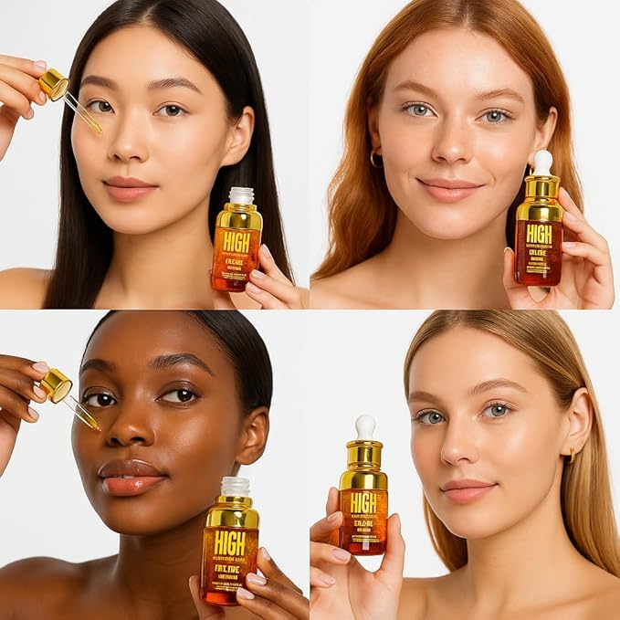 Retinol 1% Anti-Aging Face Serum for Wrinkles, Fine Lines & Dark Spots, Improves Skin Texture, Night Treatment | High Cosmetic Agency,Skincare Formula