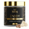 KXNG Cosmetics Organic Shea Body Butter Cream – 4oz | Mens Body Butter for Black Men & Women with Shea, Cocoa, Mango & Coconut Oil | Moisturizing Cream for Hands, Feet & Skin – Zaddy